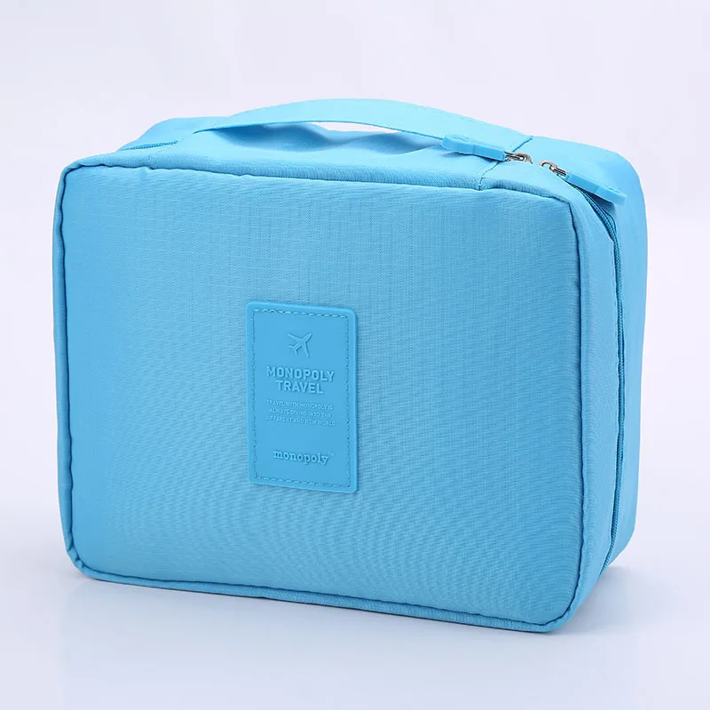 

Korea Multifunctional Waterproof Travel Cosmetic Storage Bags Portable Double-layer Ladies Makeup Wash Bag Men's Travel Kits