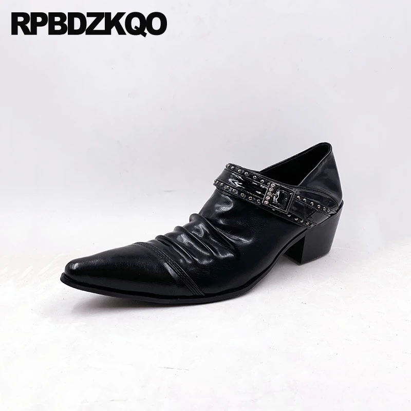 Белые летние Роскошные брендовые туфли мужские популярные новые на высоком