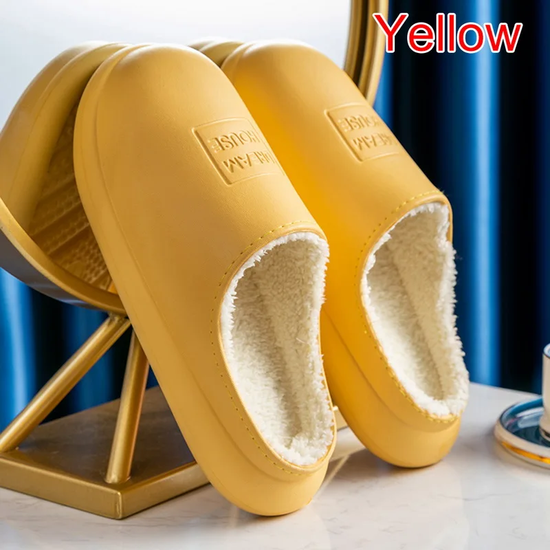 

Hot Unisex Home Winter Clogs Indoor Fur Warm Slippers Sandals For Women New Fashion Footwear Flops Mule Slides Dropshipping