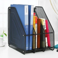 desk organize office storage box desktop file rack home bookends book holder business a4 document trays magazine pen holder