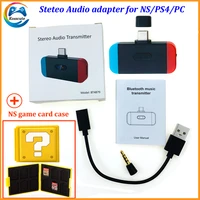 1pcs 2pcs new bluetooth wireless adapter transmitter converter headphones headset for nintend switch ps4 laptop pc accessories