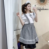 cute lolita maid costumes french maid dress girls woman amine cosplay costume waitress maid party stage costumes