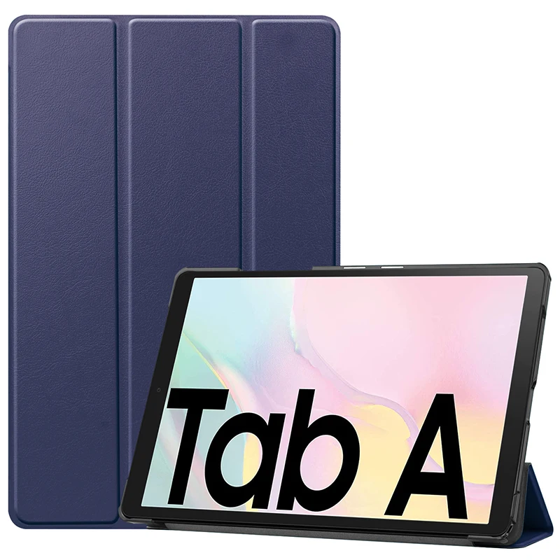 

Folio Folding Stand Cover with Auto Sleep Wake UP for Samsung Galaxy Tab A7 10.4 2020 T500/T505/T507 Smart Cover+Pen