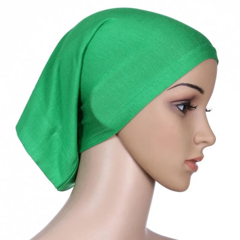 

Мусульманский женский головной платок, хлопковый шарф, хиджаб, накидка, головной платок, простые хиджабы, Новинка