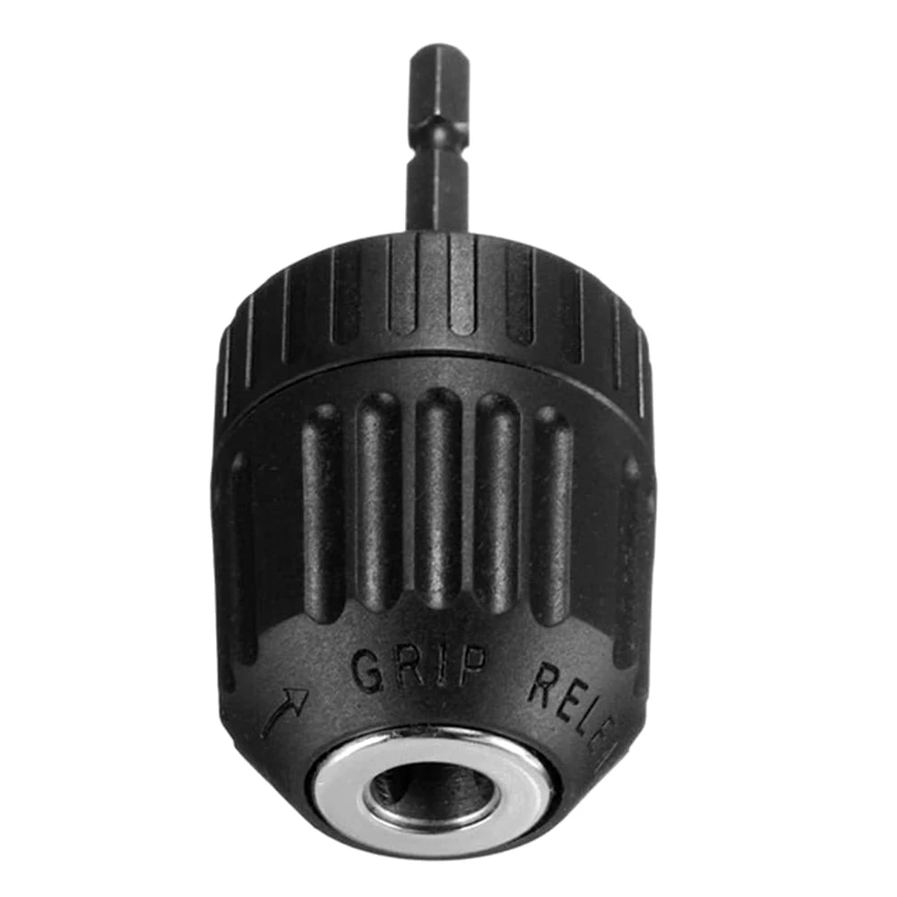 

0.8-10mm 3/8 inch 24UNF Keyless Drill Chuck Converter Shankless Chuck Chuck with 1/4 inch Hex Shank