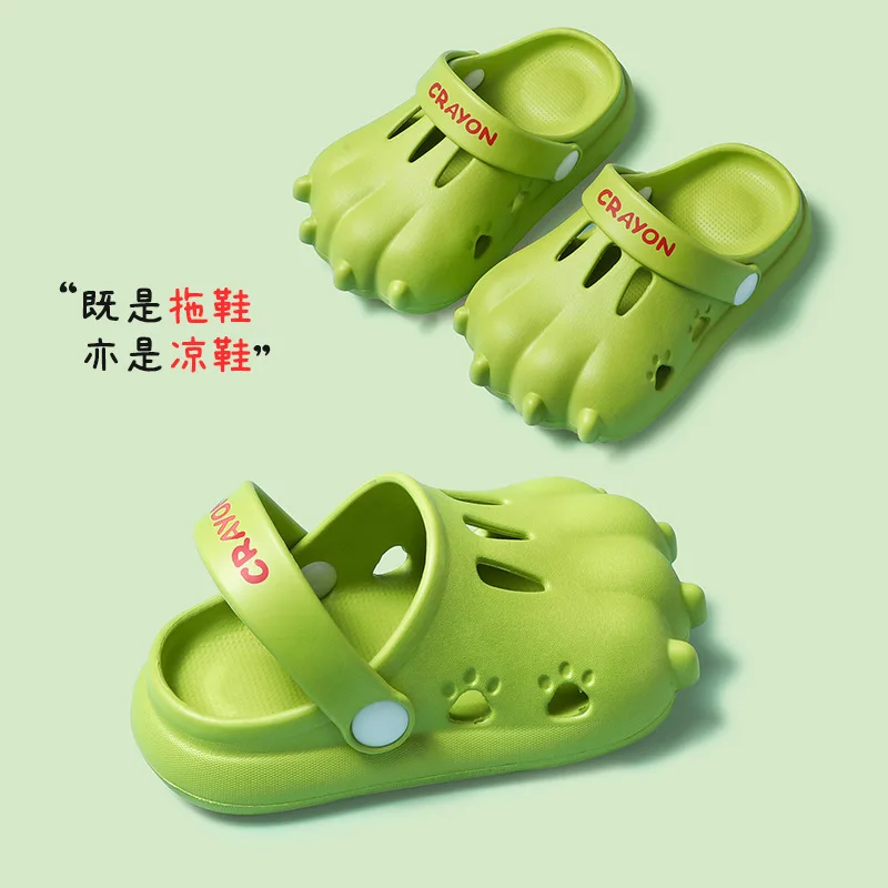 Сланцы Детские с тигровыми крапанами дышащие сандалии для дома и душа