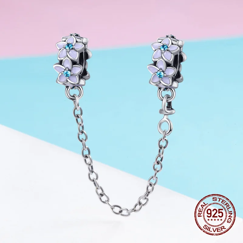 Украшение очаровательный браслет фиолетовые цветы силиконовая безопасная