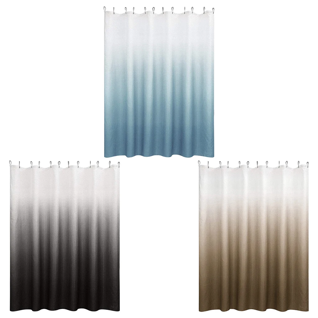 

Waterproof Shower Curtain, Anti Mould Shower Curtain Bathroom 180x180cm