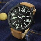 Роскошные модные спортивные часы от бренда YAZOLE, светящиеся мужские часы, кварцевые часы, часы, мужские часы, мужские часы