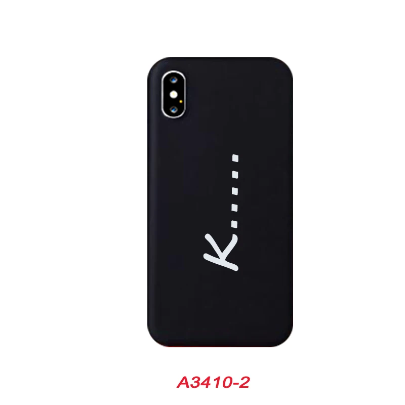 Модный чехол для телефона JAMULAR с буквенным принтом для iPhone X 11 Pro XS MAX X XR 7 6 6s 8 Plus, Матовая Мягкая задняя крышка из ТПУ с изображением кота, чехол