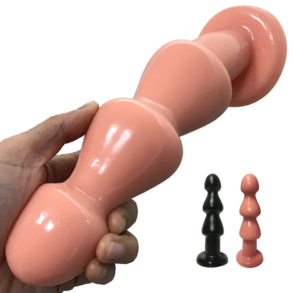 Силиконовая Анальная пробка большой дилдо Размеры бусины Анус расширитель анус