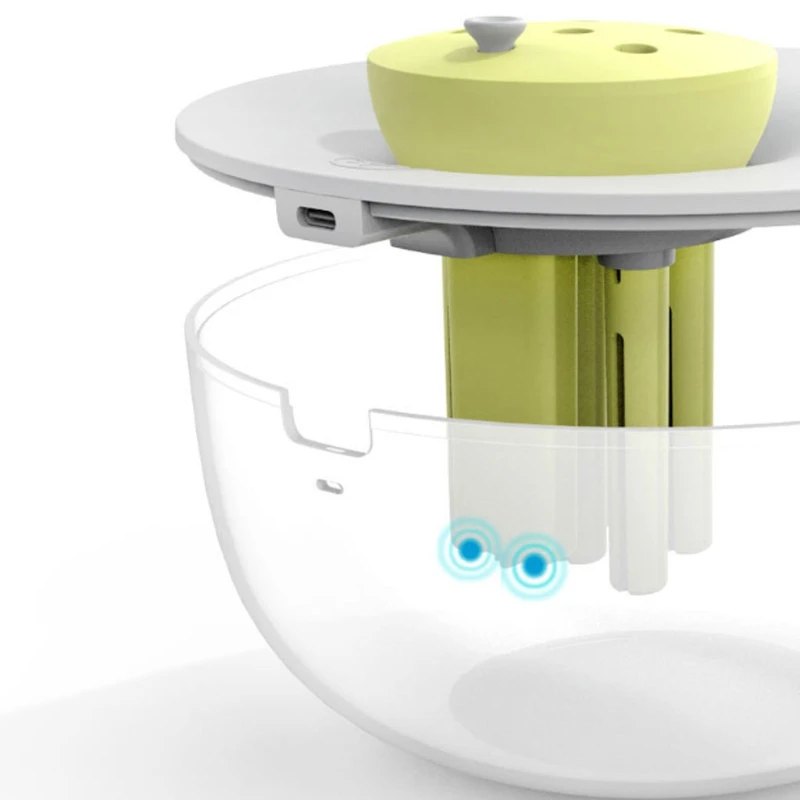 

Lotus Root Shape 1.2L Large Capacity Portable Desktop Air Humidifier USB Mist Maker Aroma Essential Oil Diffuser for Home H05F