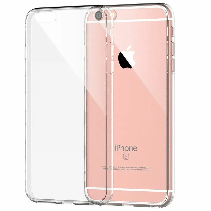 Прозрачный мягкий чехол для телефона iPhone 5 5S SE 6 6s 6plus 7 7plus 8 8lus X Xs XR Max 11 11Pro |