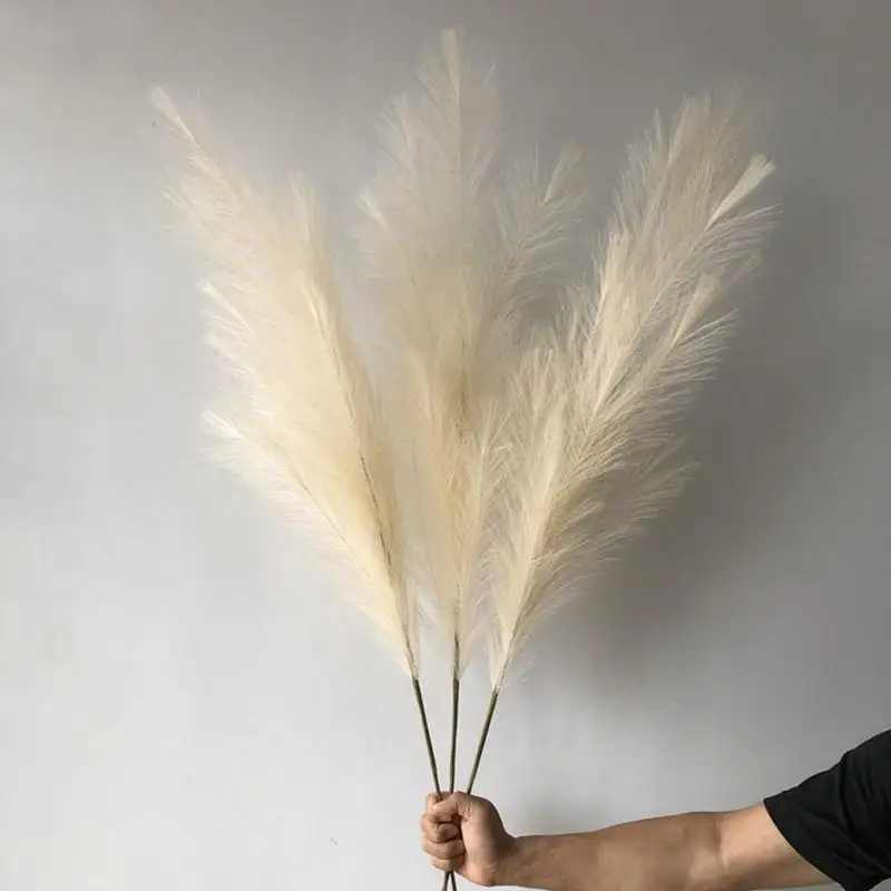 

Cattail Natural Artificial Small Pampas Grass Phragmites For Wedding Decor False Artificial Plants Bunch Flower Home Flower I2W0