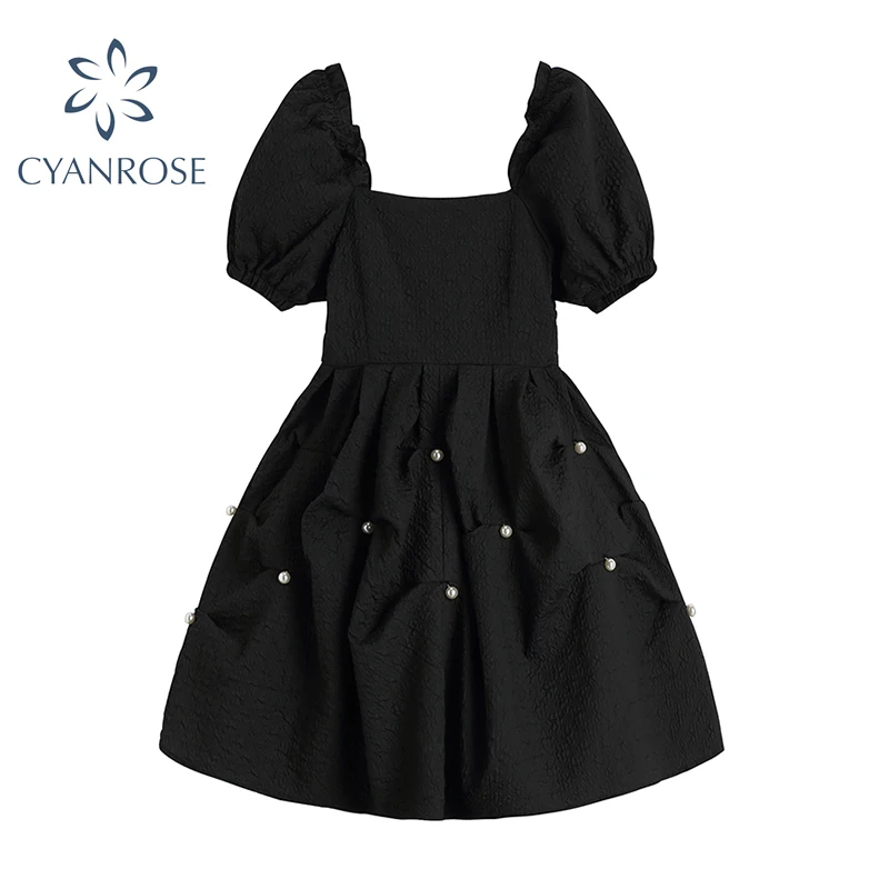 Платье Одри Хепберн с присборенной талией женское черное бальное платье