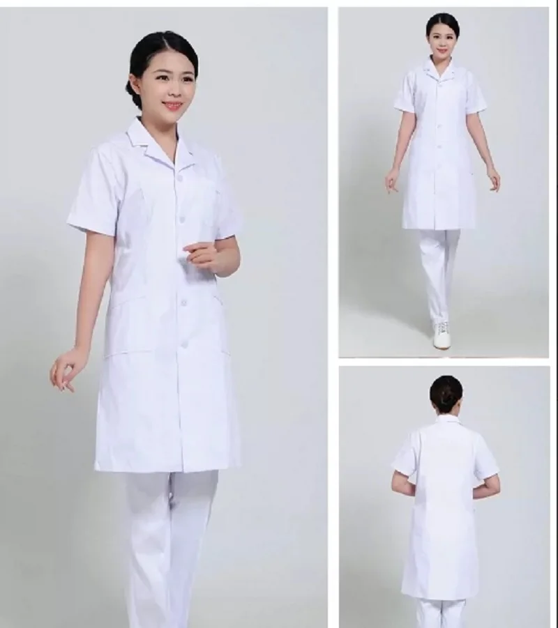 Пальто для врача лаборатории женщин и мужчин год уникальное больницы учёного