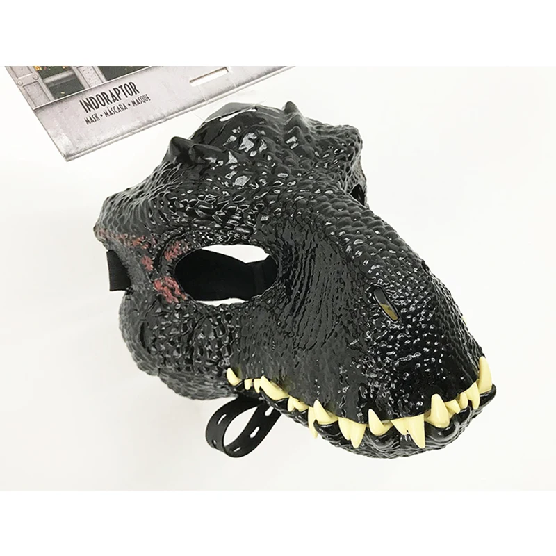 

Original Juras Worl Dinosaur Realistic Mask Toy Halloween Cosplay Party Props Costumes Adults Toys for Boy Anime Figure