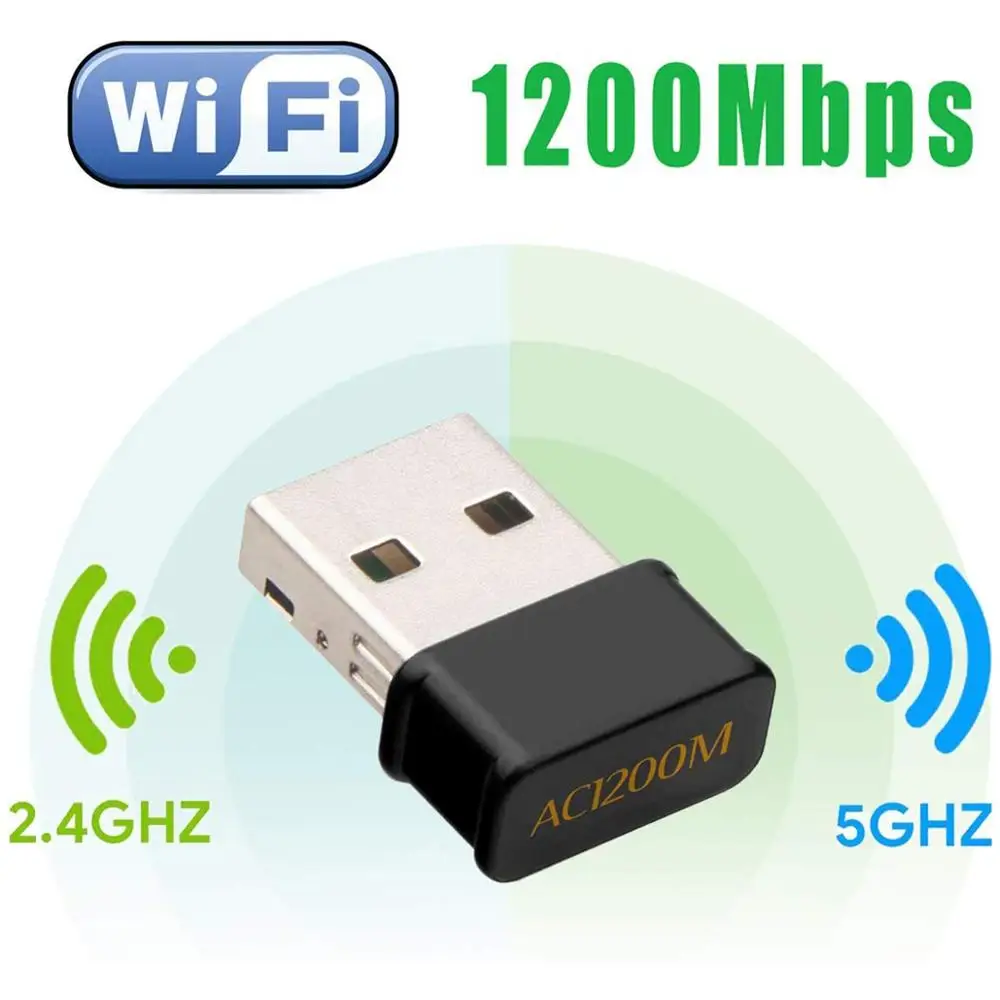 AMKLE USB wifi 1200 / 2, 4 5G ...