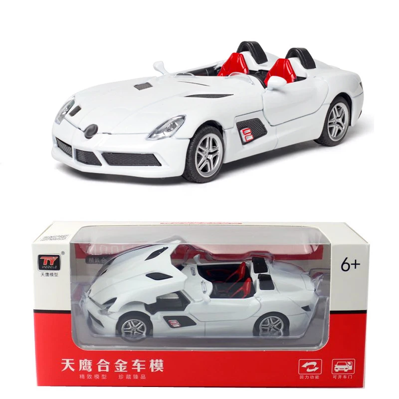 HOMMAT Simulation 1:32 Scale SLR 2009 Sports Car Model Alloy Metal Diecast Toy Vehicle Kid Gift Toys For Boys Children | Игрушки и хобби