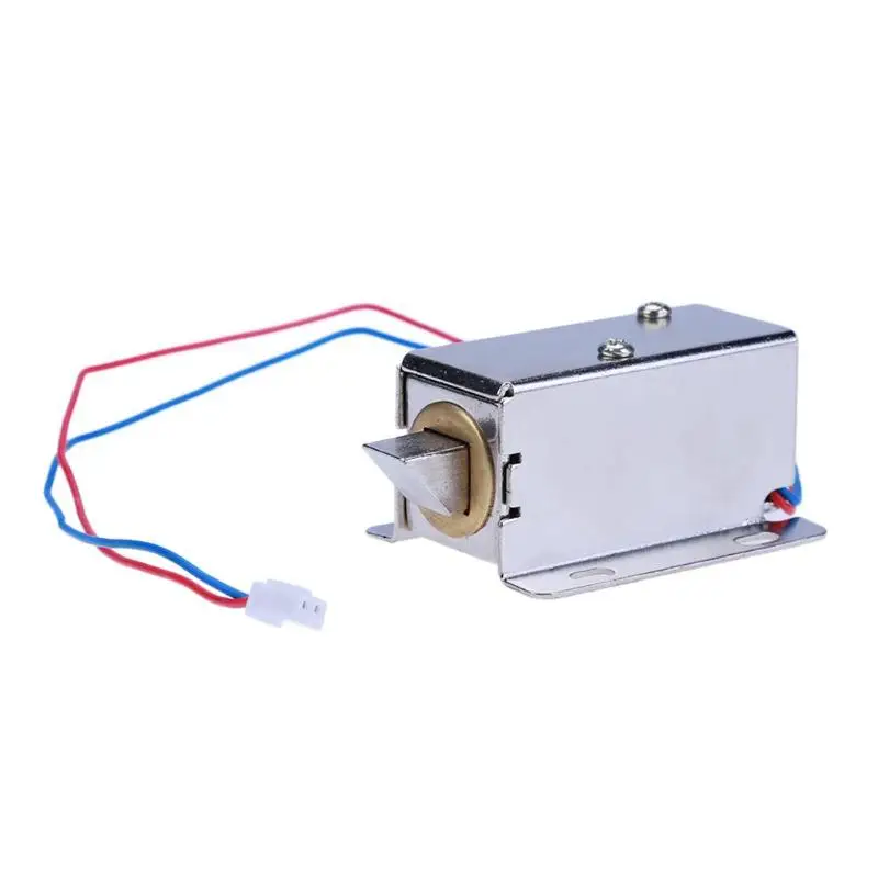 Электронный дверной замок наклонный правый 12 В 0 4 А сборка соленоидное