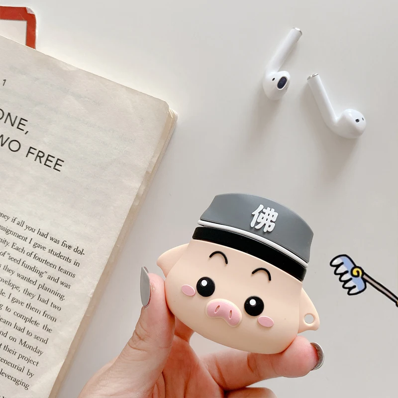 3D Cartoon Anime Bluetooth Wireless Case For Apple Airpods Pro 3 Charging Headphone Keyring Cover Coque | Электроника