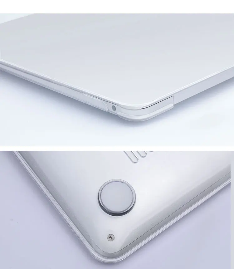 Кристальный чехол для ноутбука MacBook Touch ID A1932 2018 Macbook Air 13 A1466 A1369 Pro retina 11 12 15 4 жесткий
