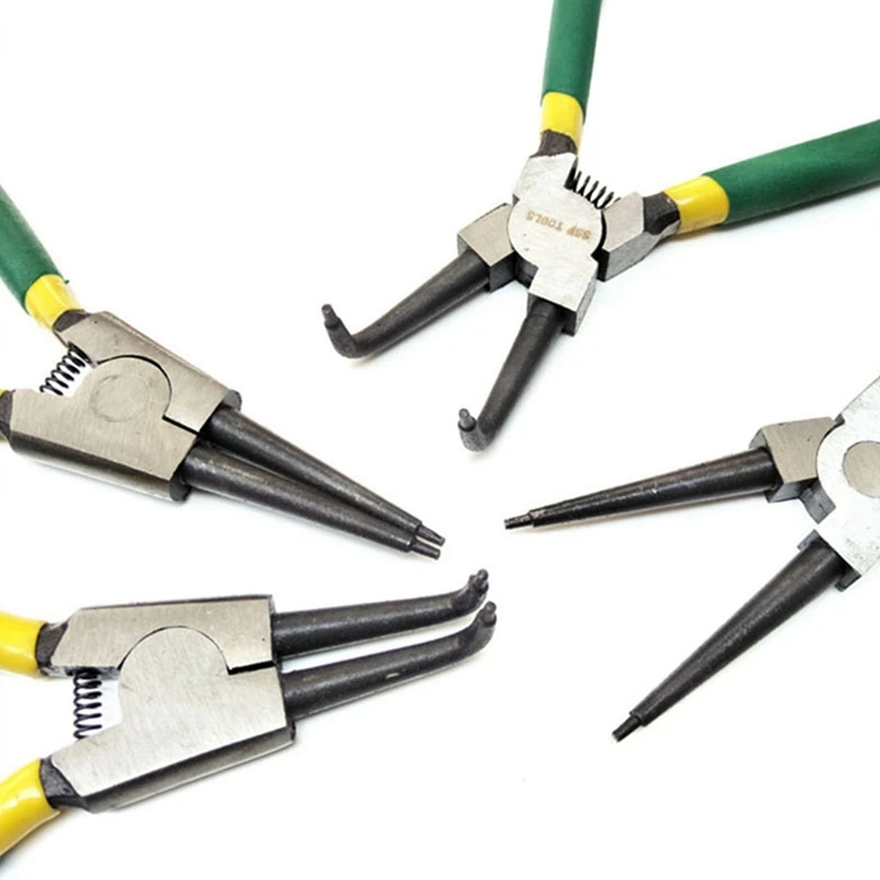

4 Pcs Multi-Function Snap Ring Pliers Clip Tool & 1 Pcs 150Mm Car Two-Jaw Gear Bearing Puller