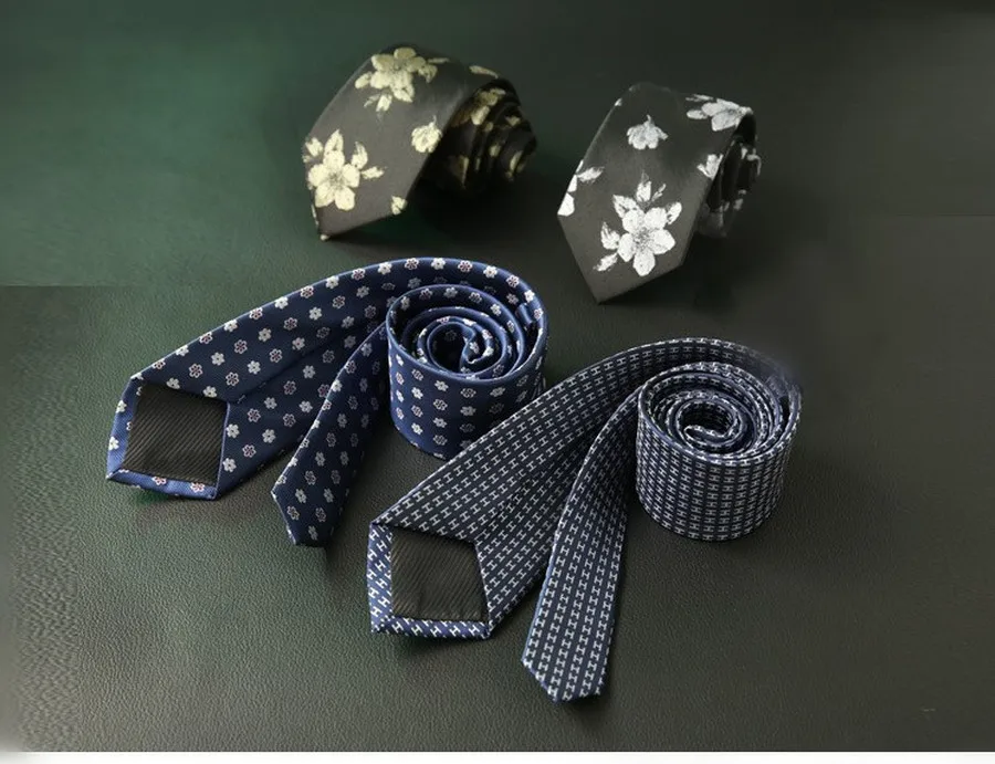 Классический мужской деловой ГАЛСТУК 7 см галстук в полоску с цветами модный для