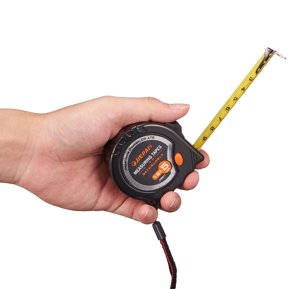 

QHTITEC Tape Measure 5/7.5 Meters Inch Metric Stainless Steel Portable Auto Lock Ruler Precision Distance Measuring Tools