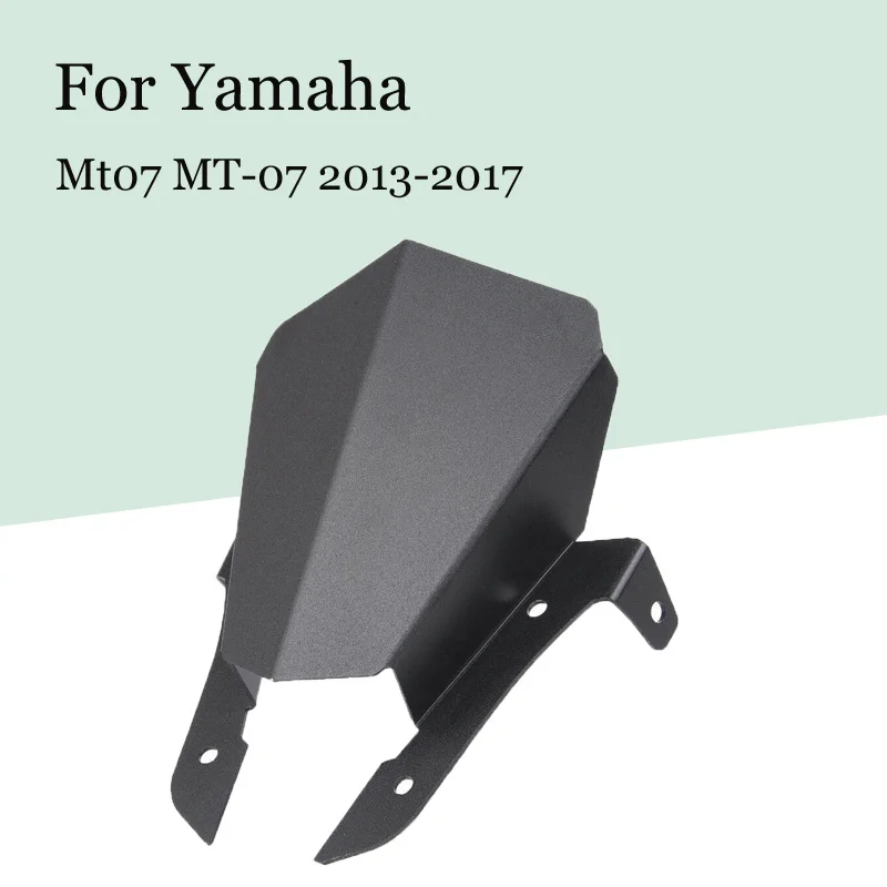 

For Yamaha Mt07 MT-07 2013-2017 Motorcycle Modified Windshield Small Fan Housing Windscreen Motorcycle Fairing Accessories