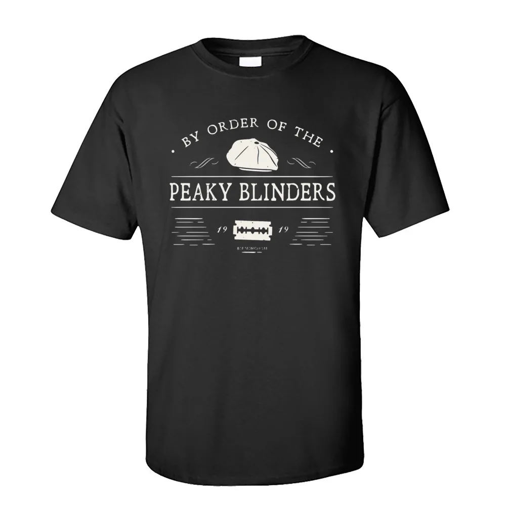 

Summer Men's and Women's Fashion Black T-Shirt Peaky Blinders Sports Short-Sleeved Street Fitness Hip-hop POLO Shirt 2021 New