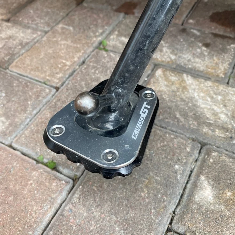 

LOGO K1600GT/K1600GTL Motorcycle Kickstand Side Stand Enlarge extension For BMW K1600GT K1600GTL K 1600 GT GTL 2017 2018 2019