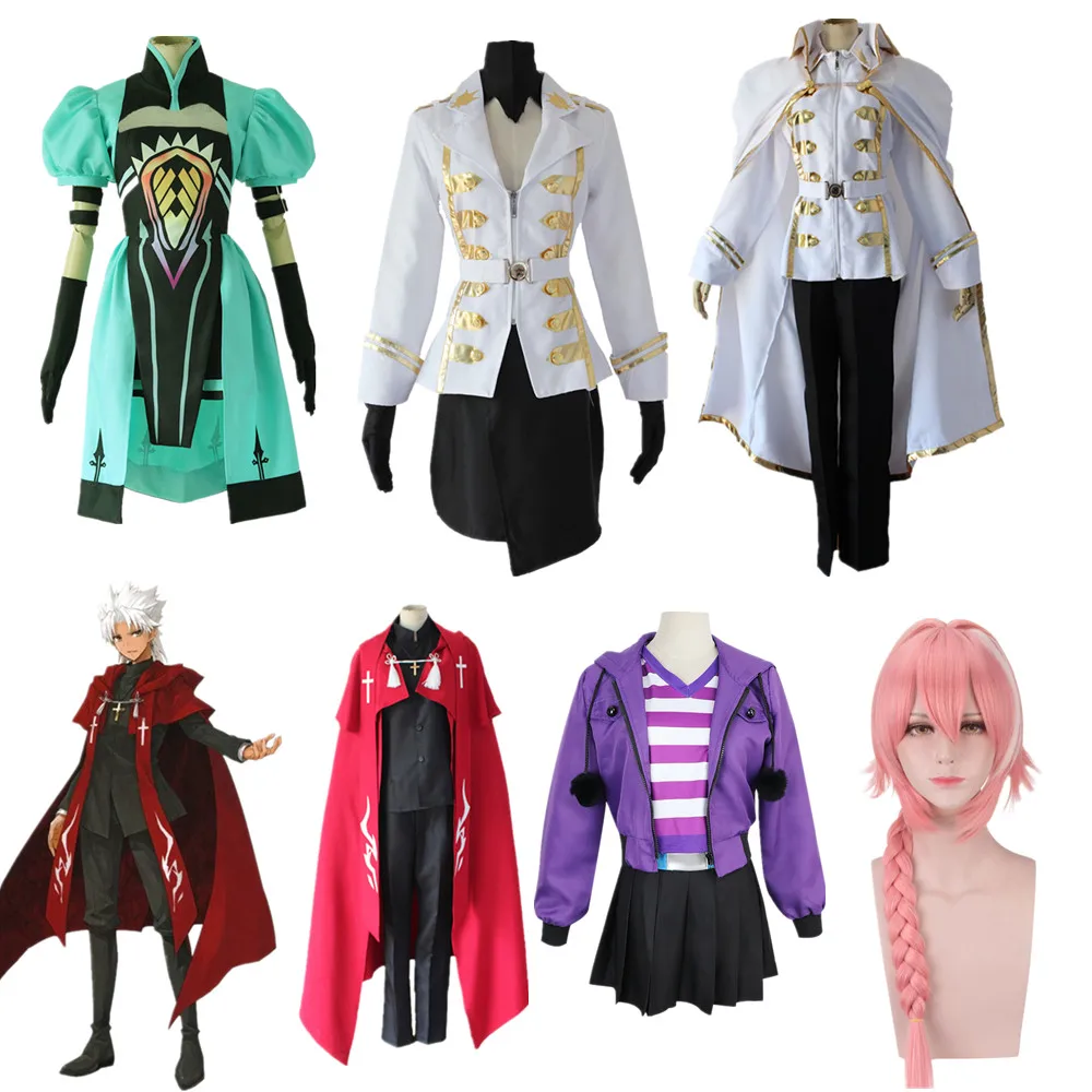 Fate Grand Order FGO Apocrypha Rider Astolfo Amakusa Shirou Tokisada Celenike Icecolle Yggdmillennia Униформа карнавальный