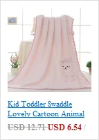 100*75cm Baby Blankets Newborn Cartoon Soft Comfortable Blanket Coral Fleece Manta Bebe Swaddle Wrap Bedding Set