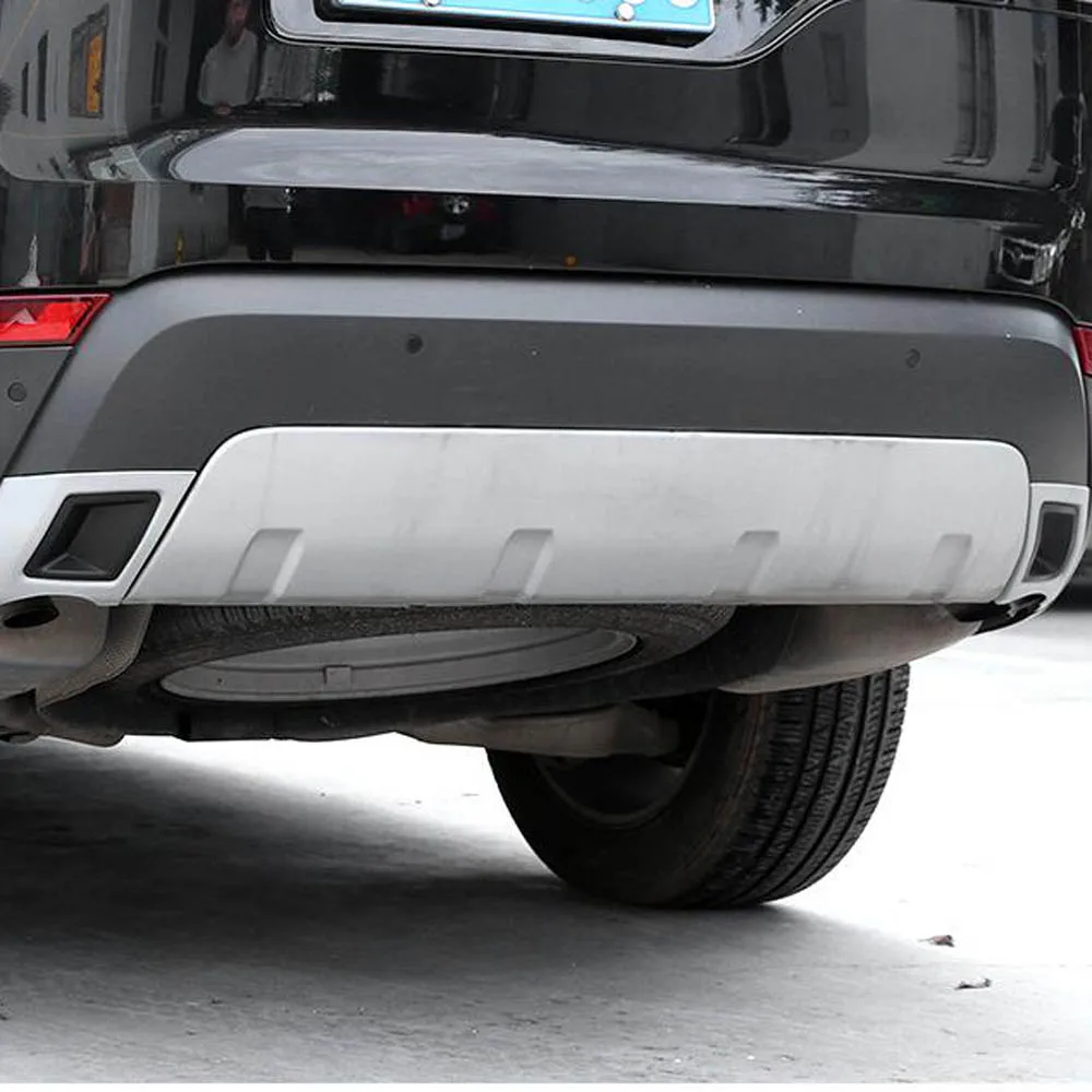 Задний бампер Защита Торцевая труба декоративная накладка наклейка для Land Rover Discovery 5 lr5 внешние