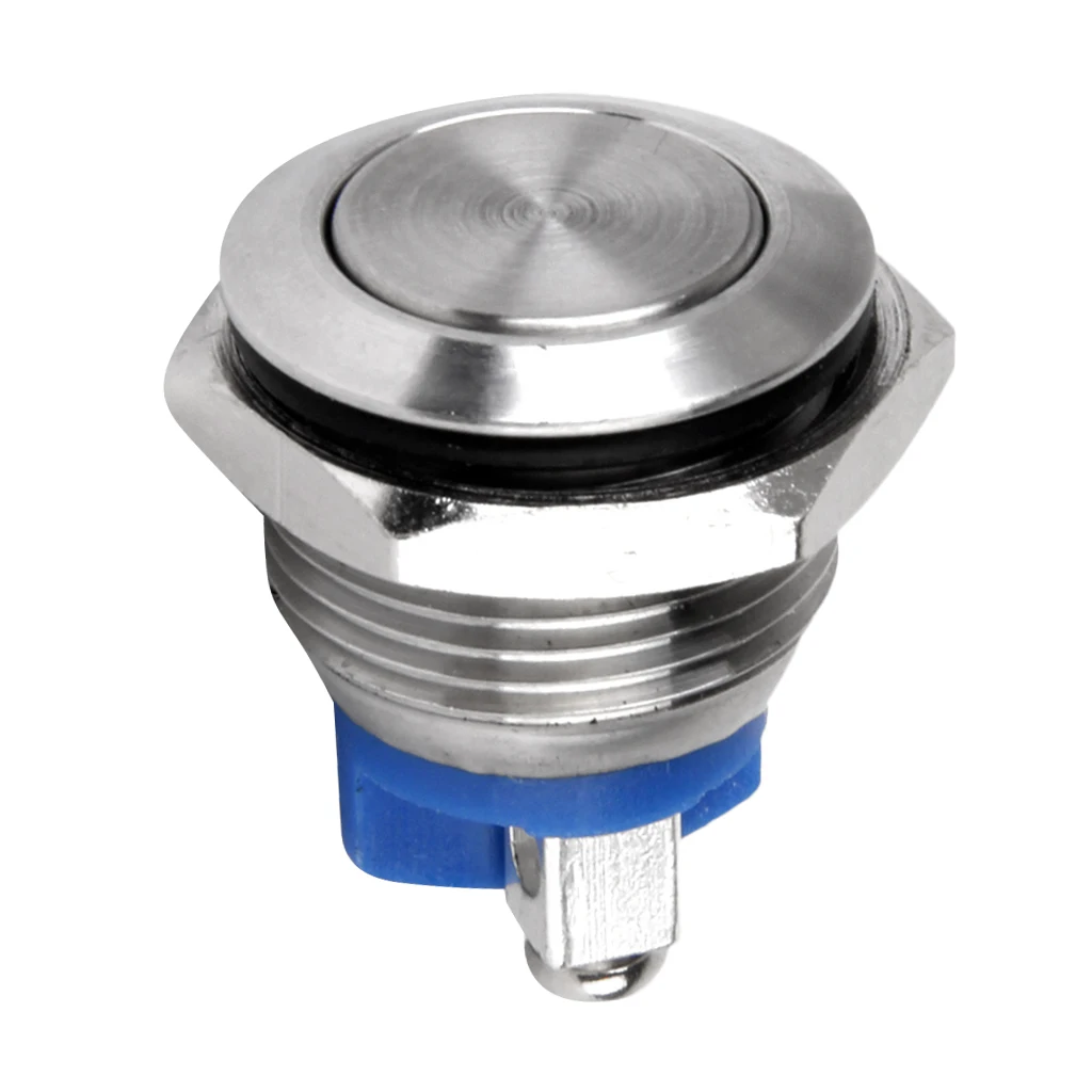 Мгновенный Мини кнопочный переключатель нормальный Открытый 250 В переменного