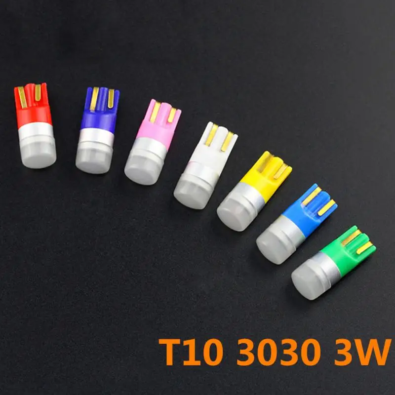 1 шт. Автомобильные светодиодные лампы T10 W5W 3030 1SMD|Сигнальная лампа| |