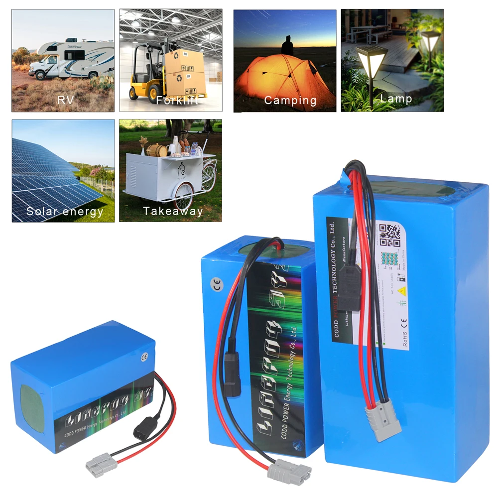 84 в 96 100 Ач литиевый аккумулятор для электрического велосипеда мотоцикла скутера