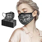 50 шт., одноразовые маски для лица, 9 цветов