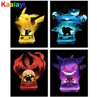 Алмазная живопись 5D Diy, Покемон, аниме, кристалл, полный набор для вышивки крестиком, мозаика, мультфильм стразы, вышивка, домашний декор Zs056