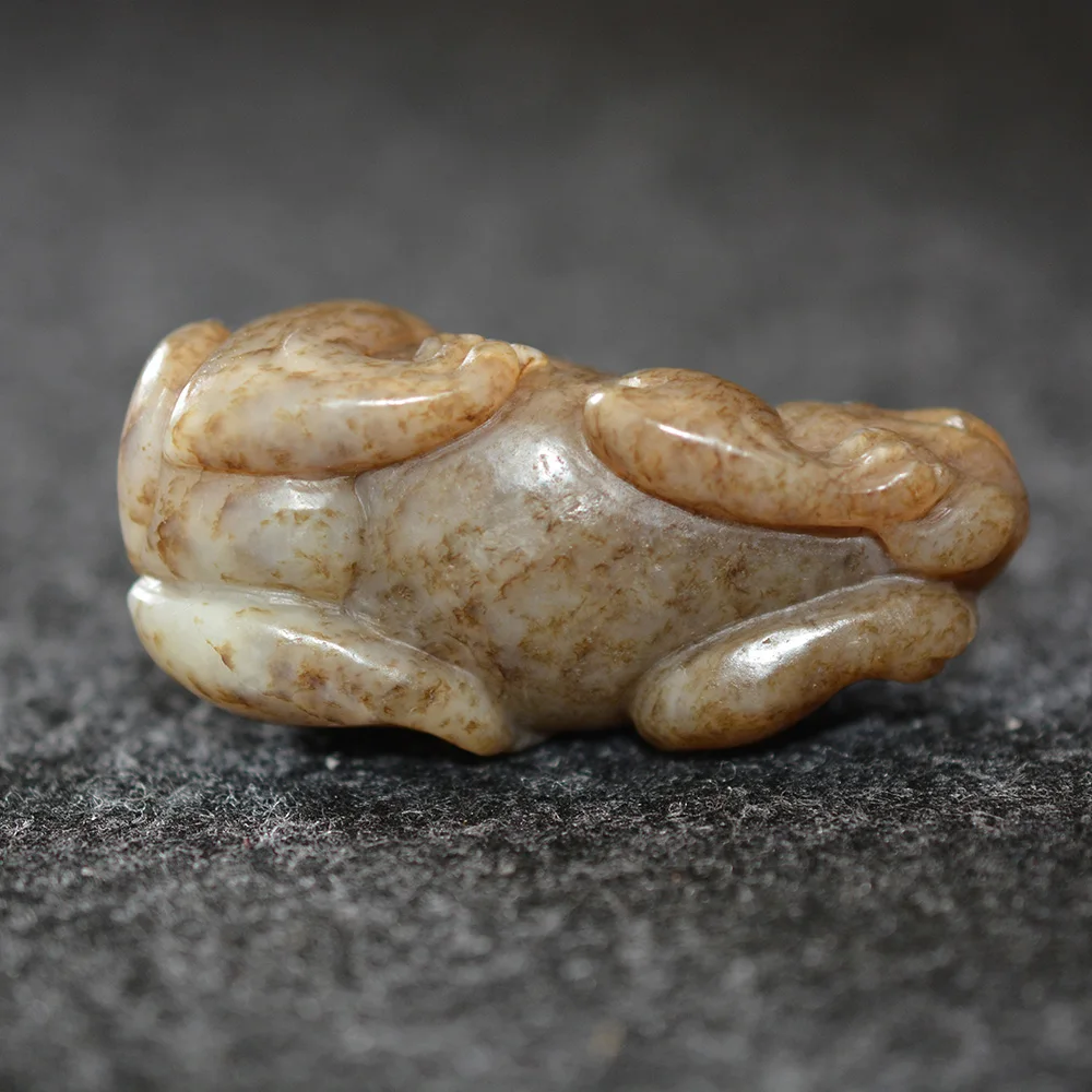 

Natural Hetian Jade Pendant Carved Pixiu Necklaces Pendant for Men Women Lucky Jewelry