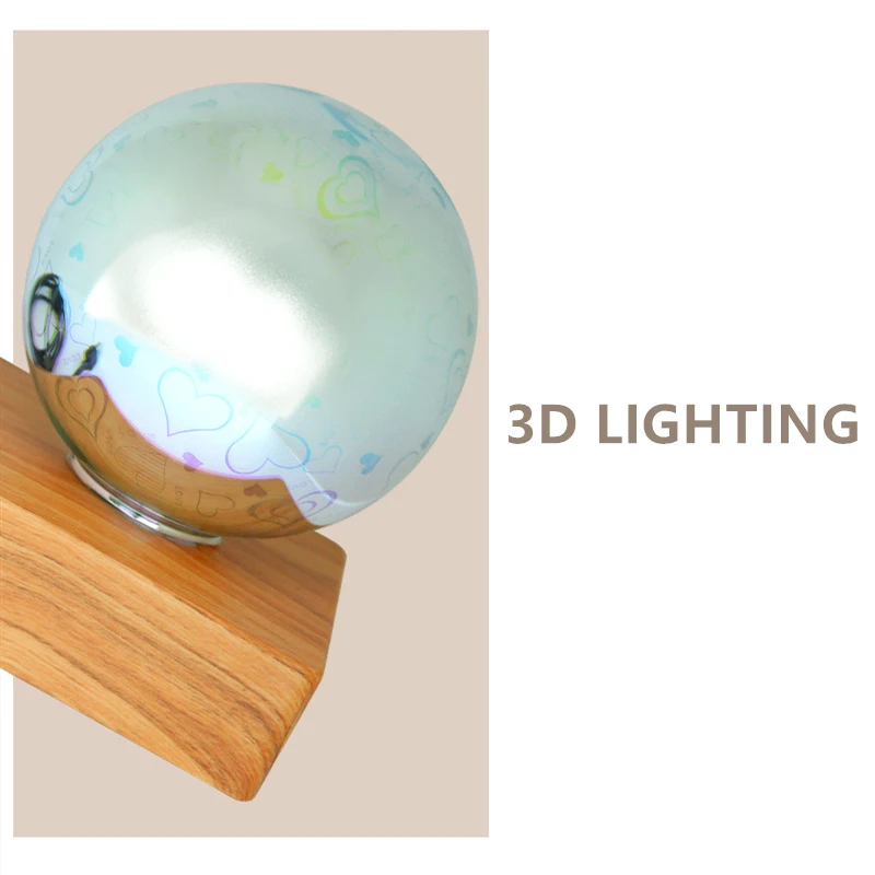 

3D Firework Decoration Lamp Bedroom Bedside Starry Sky LED Colorful Atmosphere Table Lamp USB Plug Night Light