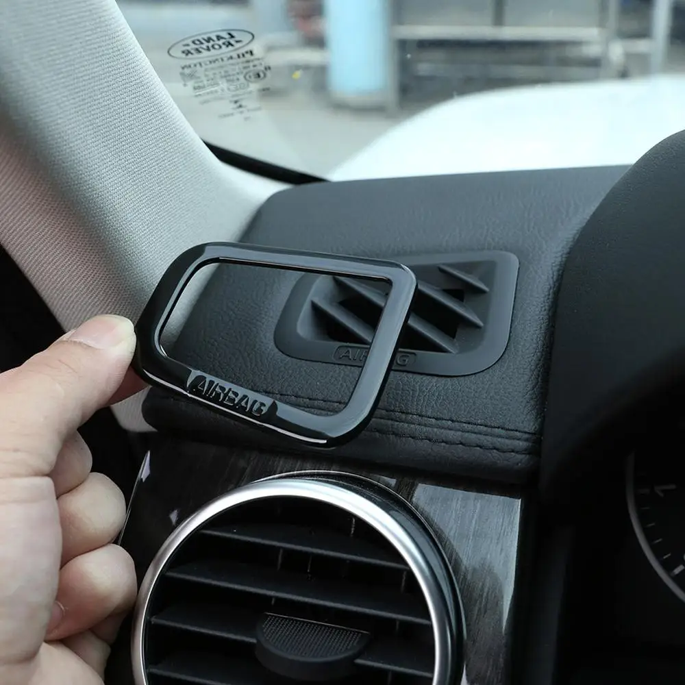Для Land Rover Discovery 4 LR4 2010 16 Автомобильная ABS черная приборная панель AC Vent Outlet рамка