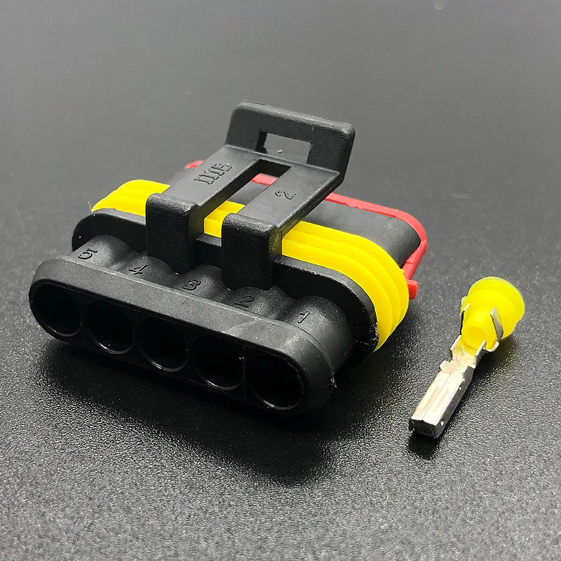 2 комплекта Tyco 5 Pin женский автомобильный кабель разъем автомобильного Запчасти