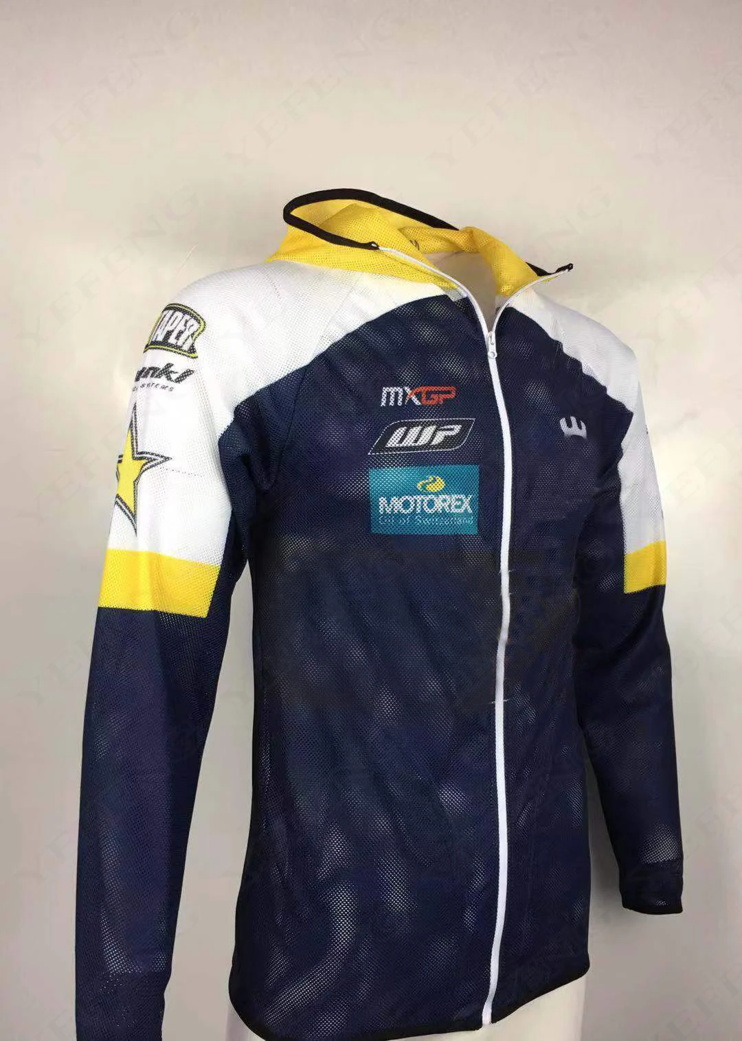 Мужской свитер с защитой от УФ лучей толстовка капюшоном для езды на мотоцикле и