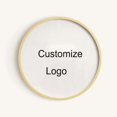 Customize Logo 1 шт. круглые деревянные, на выбор акриловая табличка, настраиваемый логотип, название, подвижные вечерние Креативные Свадебные украшения - Цвет: Customize Logo