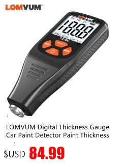 LOMVUM usb зарядка 77U Trena лазерный дальномер английский голос цифровой лазерный дальномер электрические ленты измерительные инструменты 120 м