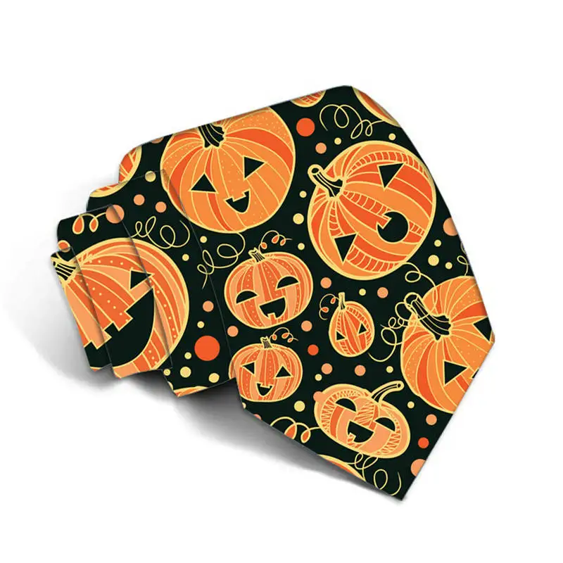 Модный мужской галстук с животным принтом мультяшная утка Тонкий