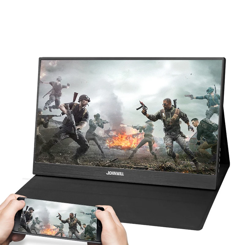 Портативный монитор 15," HDMI сенсорный экран lcd usb тип-c 1080P ips для raspberry pie PC PS4 ноутбук телефон Xbox переключатель