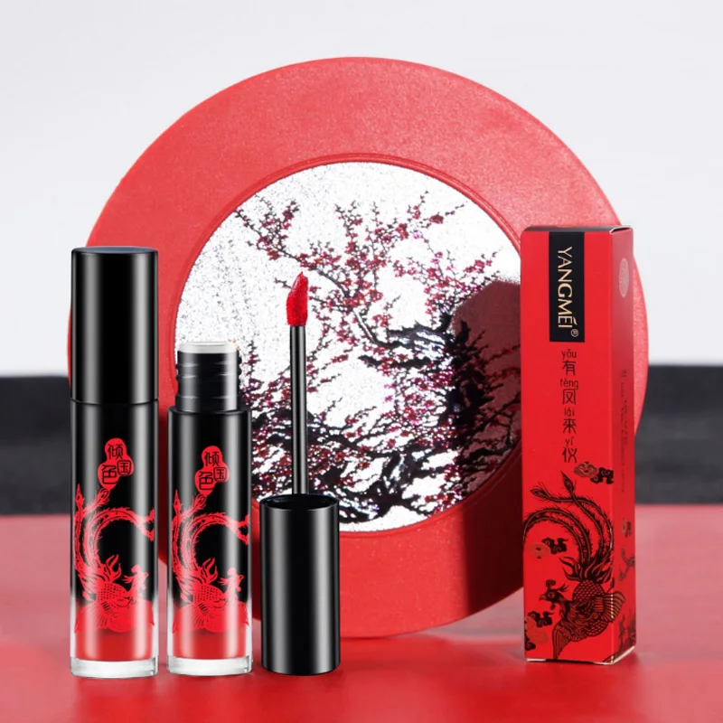 Помада HOJO в китайском стиле увлажняющая помада для губ стойкая не